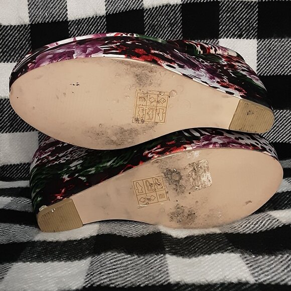 🌸8 Women's Floral Platform Wedges - Call It Spring🌸 - Picture 9 of 10